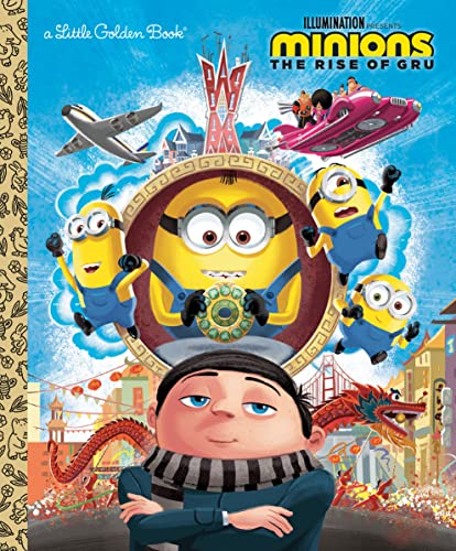 Minions: The Rise of Gru Little Golden Book -- David Lewman, Hardcover