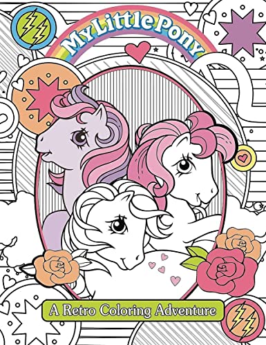 My Little Pony Retro Coloring Book -- Editors of Studio Fun International, Paperback