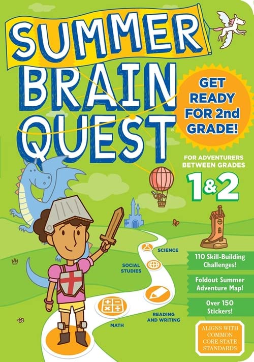 Summer Brain Quest: Between Grades 1 & 2 -- Workman Publishing, Paperback