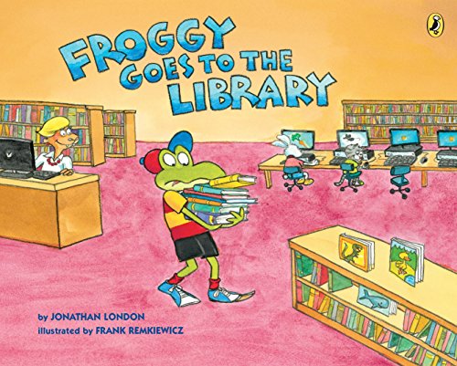 Froggy Goes to the Library -- Jonathan London, Paperback