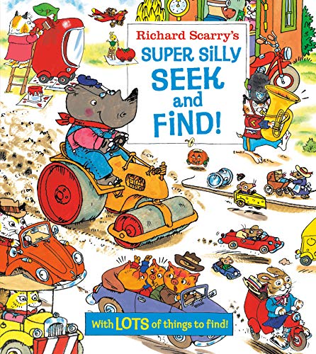 Richard Scarry's Super Silly Seek and Find! -- Richard Scarry, Board Book