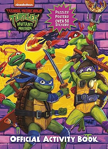 Teenage Mutant Ninja Turtles: Mutant Mayhem: Official Activity Book -- Random House - Paperback