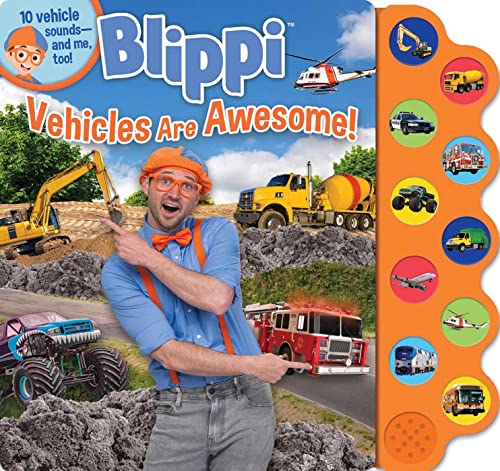 Blippi: Vehicles Are Awesome! -- Thea Feldman, Board Book