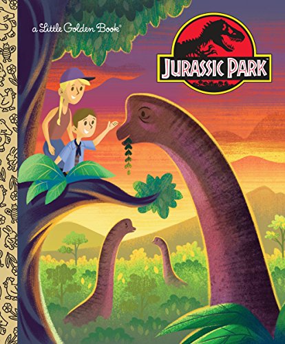 Jurassic Park Little Golden Book (Jurassic Park) -- Arie Kaplan, Hardcover