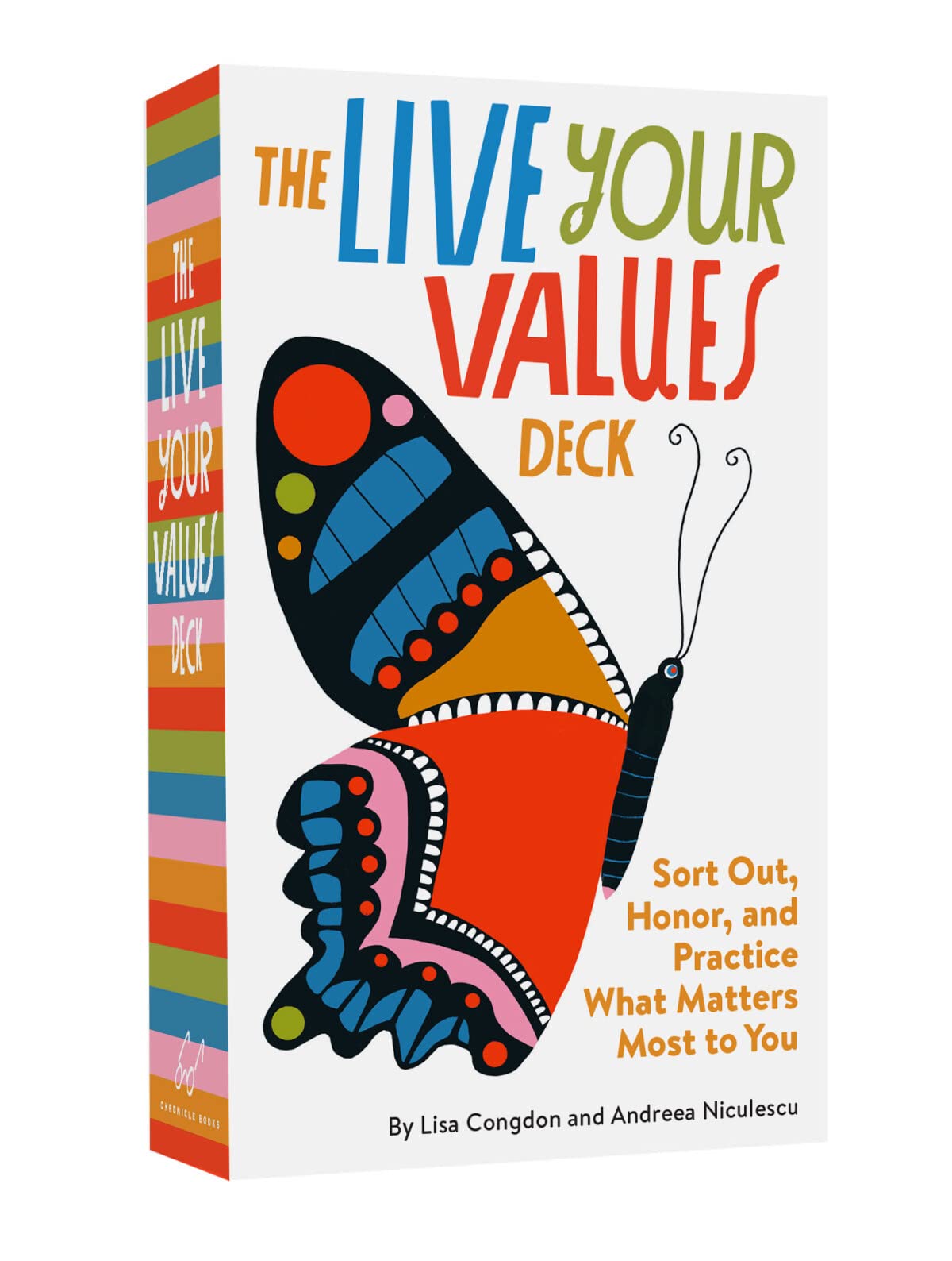 The Live Your Values Deck: Sort Out, Honor, and Practice What Matters Most to You by Congdon, Lisa
