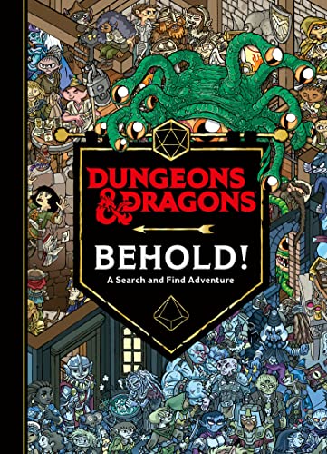 Dungeons & Dragons: Behold! a Search and Find Adventure -- Wizards of the Coast - Hardcover