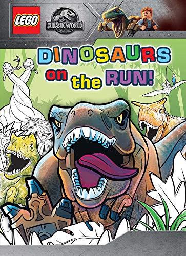 Lego Jurassic World: Dinosaurs on the Run! -- Editors of Studio Fun International, Paperback