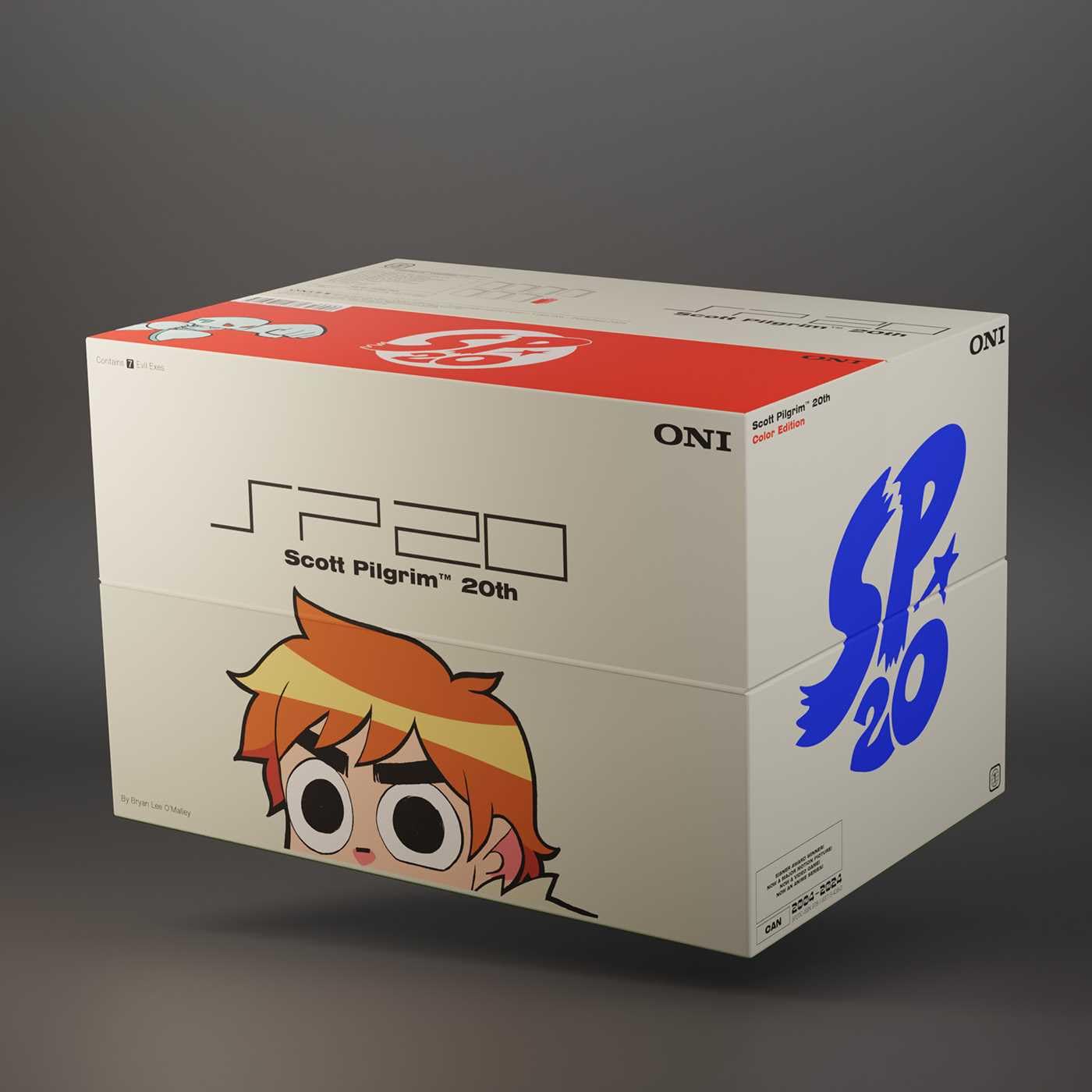 Scott Pilgrim 20th Anniversary Color Hardcover Box Set by O'Malley, Bryan Lee