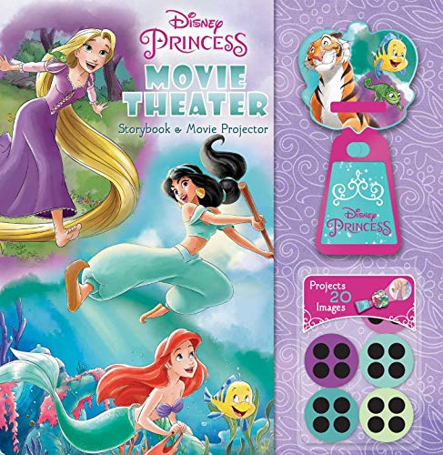Disney Princess: Movie Theater Storybook & Movie Projector -- Brandi Dougherty - Hardcover