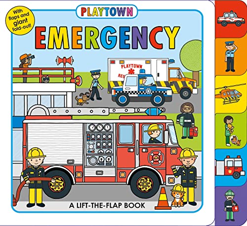 Playtown: Emergency -- Roger Priddy, Board Book