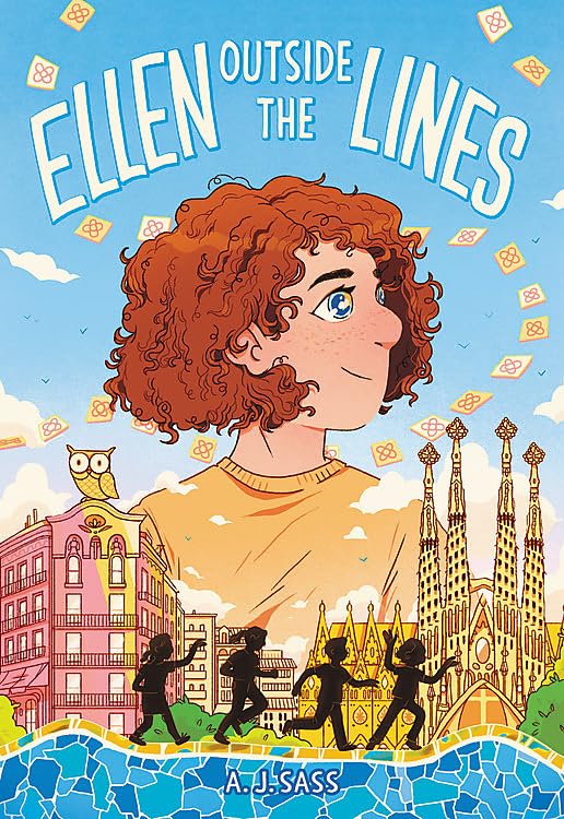 Ellen Outside the Lines -- A. J. Sass - Hardcover