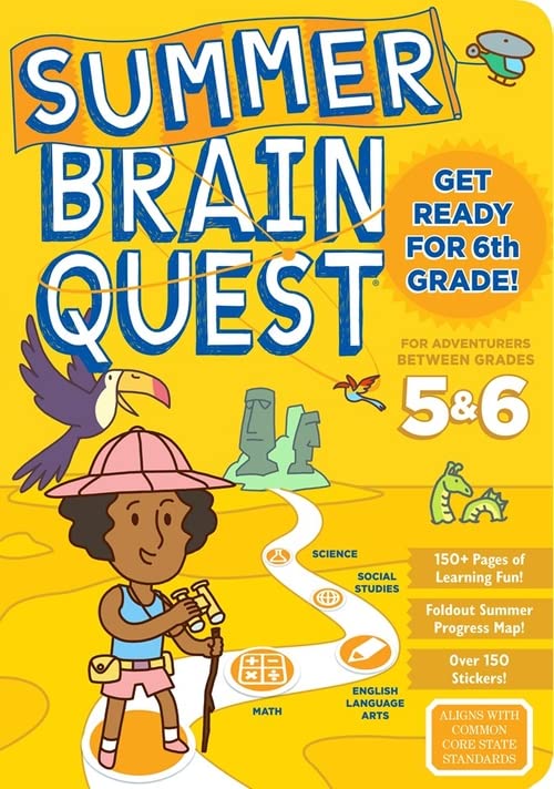 Summer Brain Quest: Between Grades 5 & 6 -- Workman Publishing, Paperback