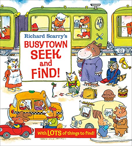 Richard Scarry's Busytown Seek and Find! -- Richard Scarry - Board Book