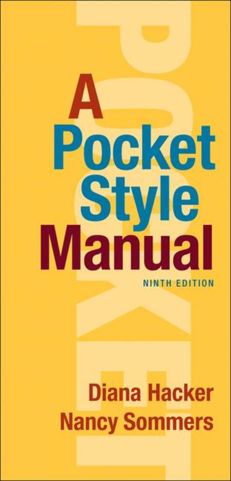 A Pocket Style Manual by Hacker, Diana