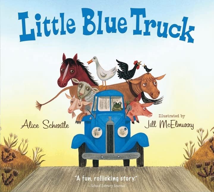 Little Blue Truck Padded Board Book -- Alice Schertle - Board Book