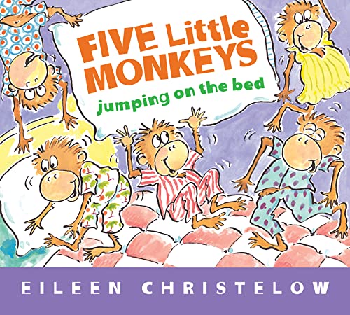 Five Little Monkeys Jumping on the Bed Padded Board Book -- Eileen Christelow - Board Book