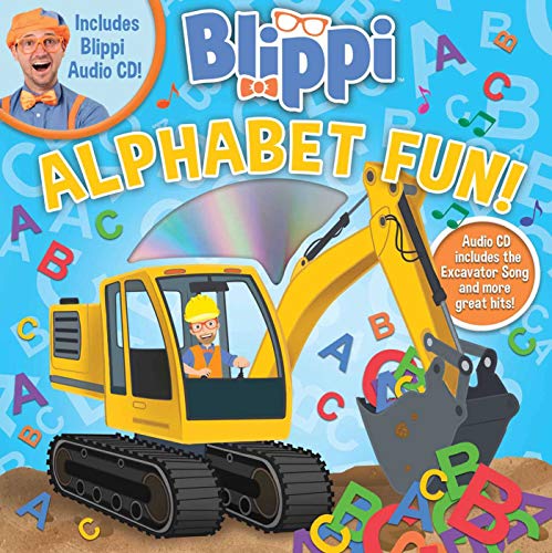 Blippi: Alphabet Fun! [With Audio CD] -- Editors of Studio Fun International, Paperback