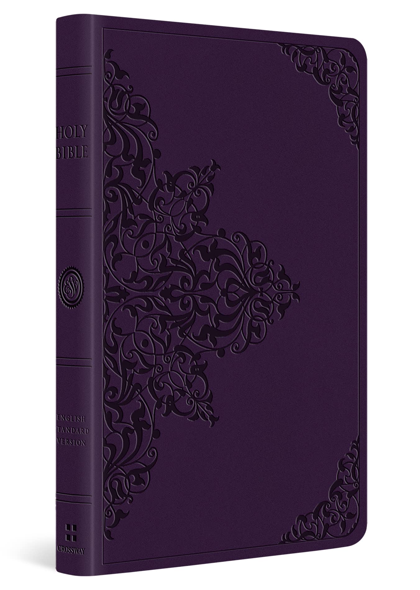 ESV Large Print Value Thinline Bible (Trutone, Lavender, Filigree Design) by