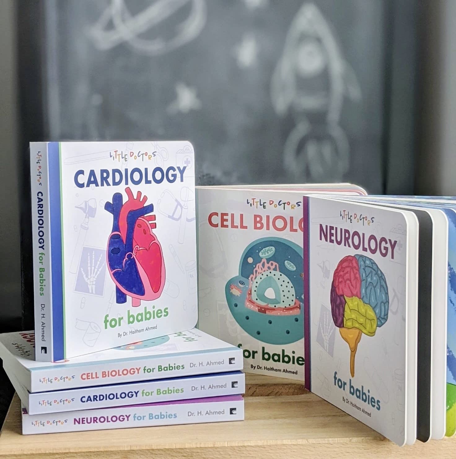 Little Doctors Children's Books Set by Dr Haitham Ahmed