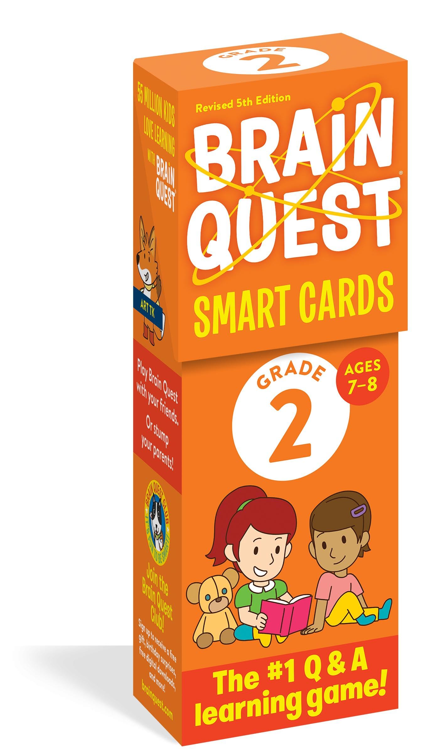 Brain Quest 2nd Grade Smart Cards Revised 5th Edition by Workman Publishing