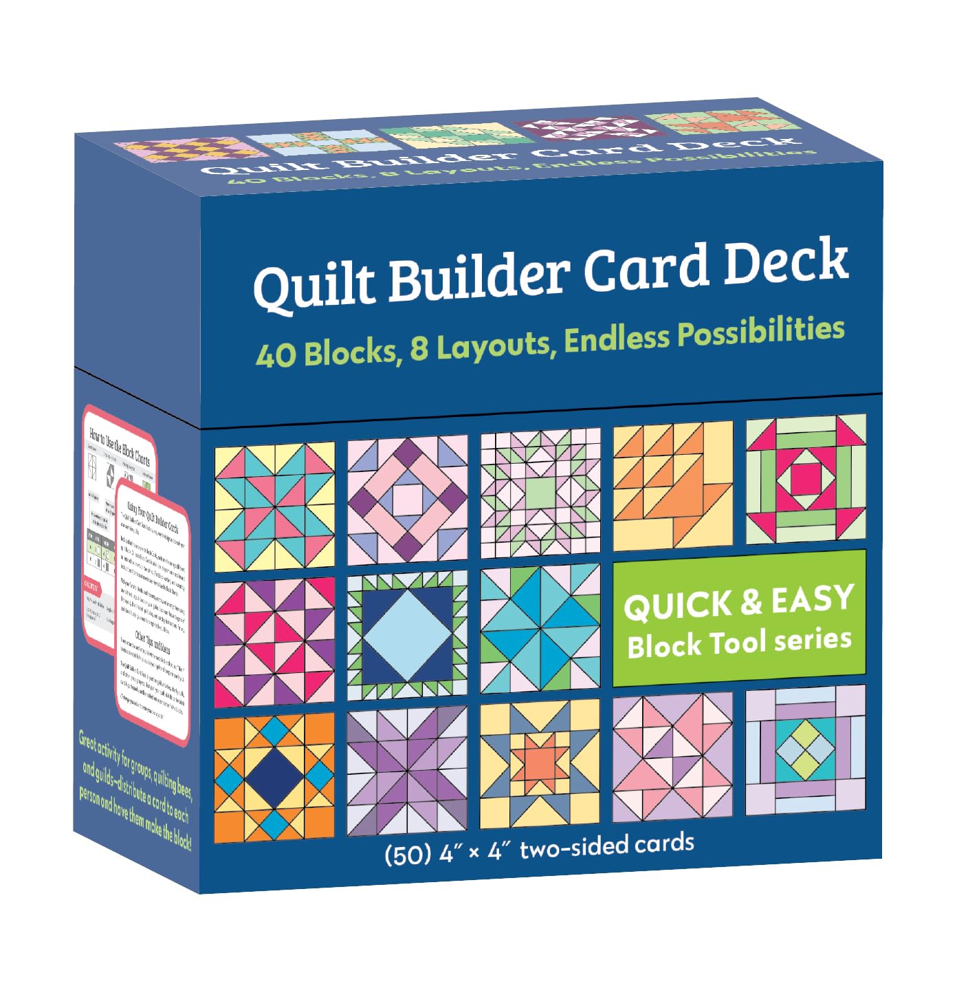 Quilt Builder Card Deck: 40 Block, 6 Layouts, Endless Possibilities by C&t Publishing