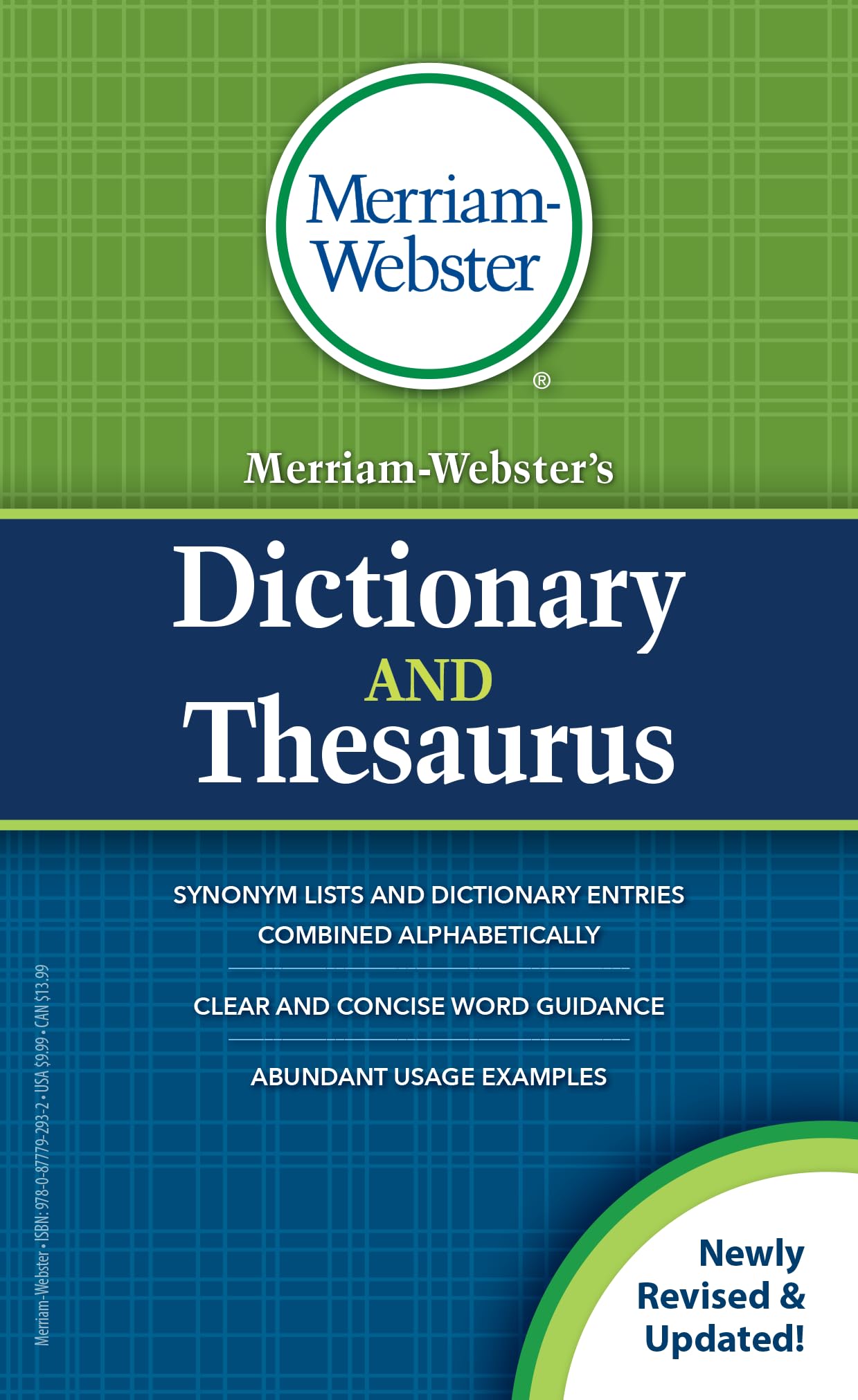 Merriam-Webster's Dictionary and Thesaurus by Merriam-Webster Inc