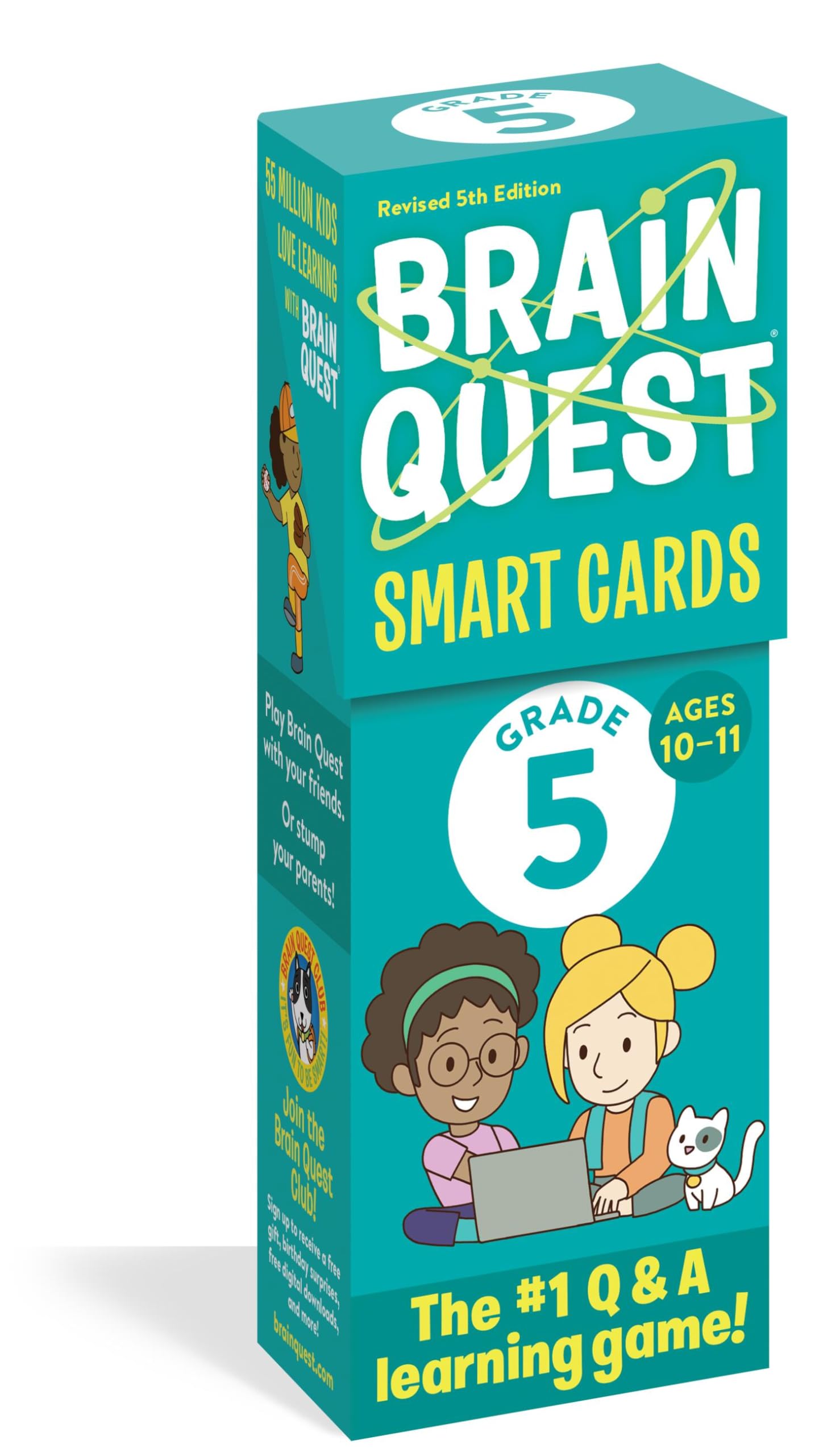 Brain Quest 5th Grade Smart Cards Revised 5th Edition by Workman Publishing