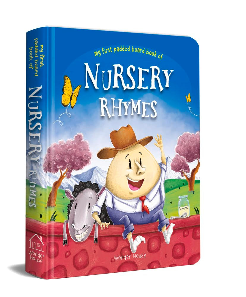 Nursery Rhymes Board Book: Illustrated Classic Nursery Rhymes by Wonder House Books