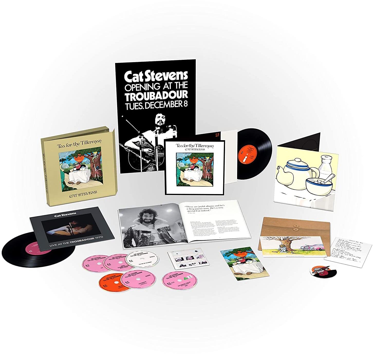 Tea For The Tillerman[5CD/2LP/Blu-ray Super Deluxe Edition] - Cat Stevens