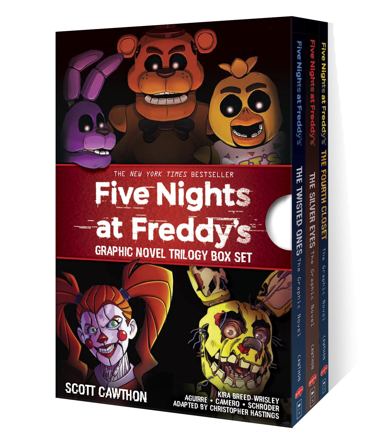 Five Nights at Freddy's Graphic Novel Trilogy Box Set by Cawthon, Scott