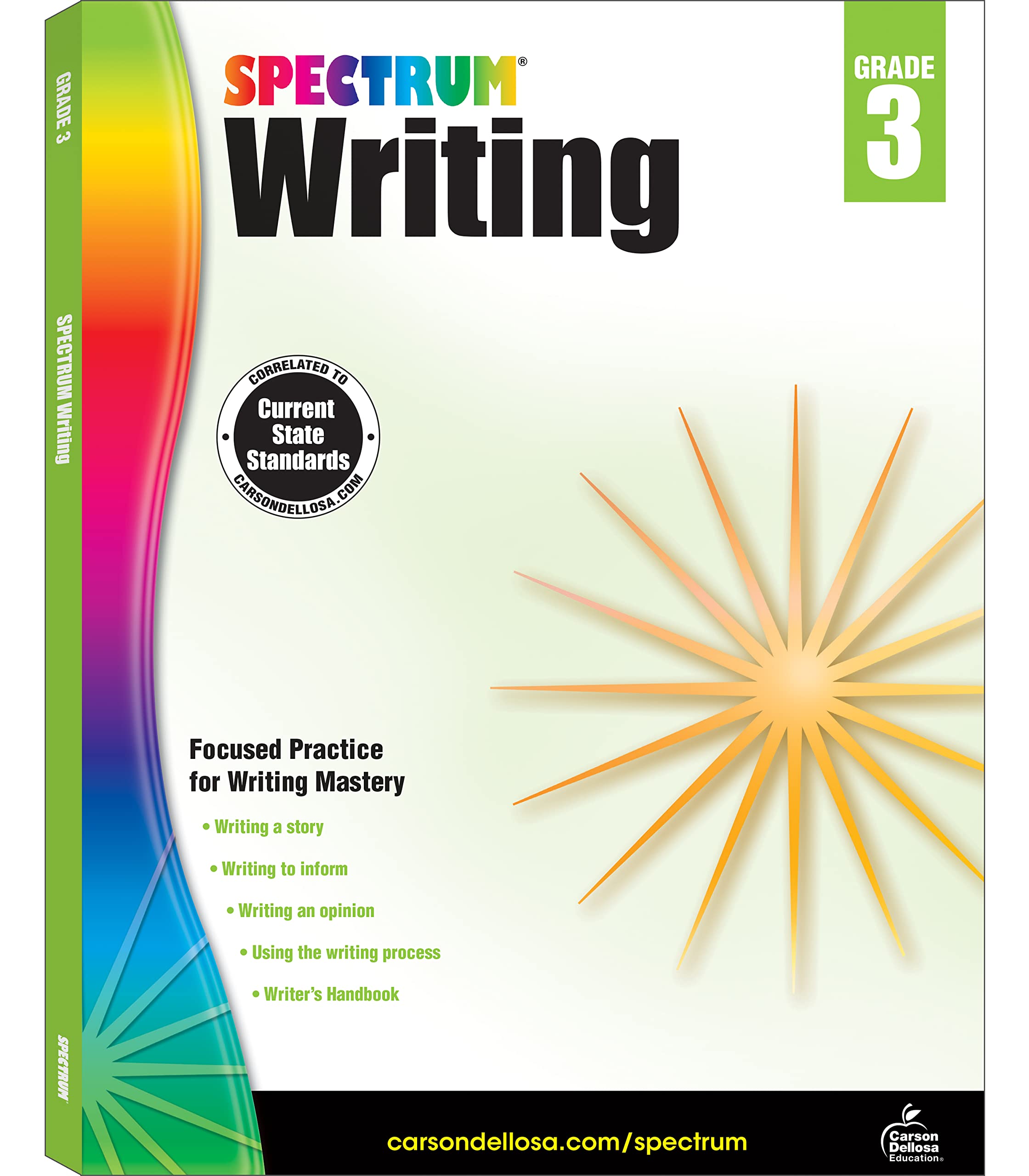 Spectrum Writing, Grade 3 by Spectrum