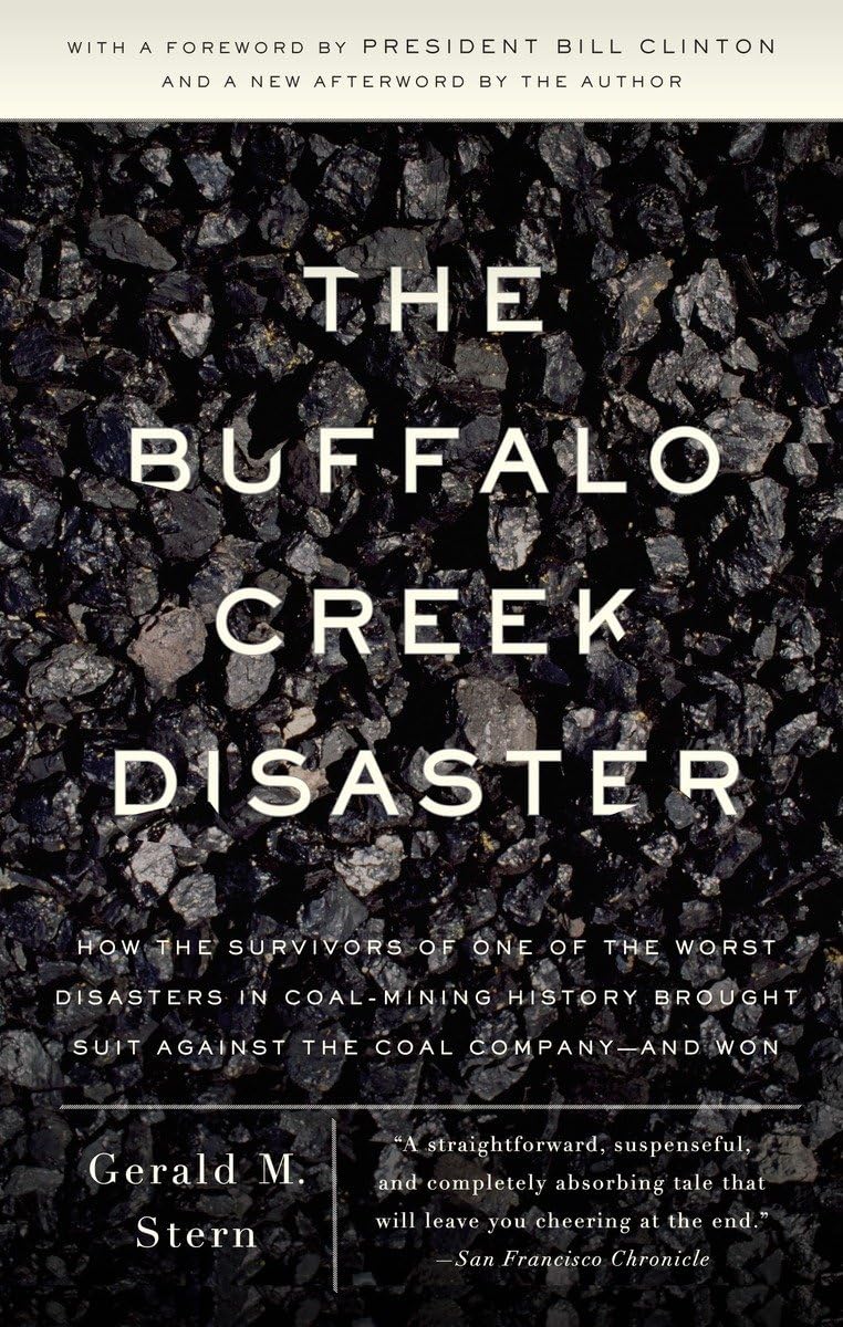 The Buffalo Creek Disaster: How the Survivors of One of the Worst Disasters in Coal-Mining History Brought Suit Against the Coal Company--And Won by Stern, Gerald M.