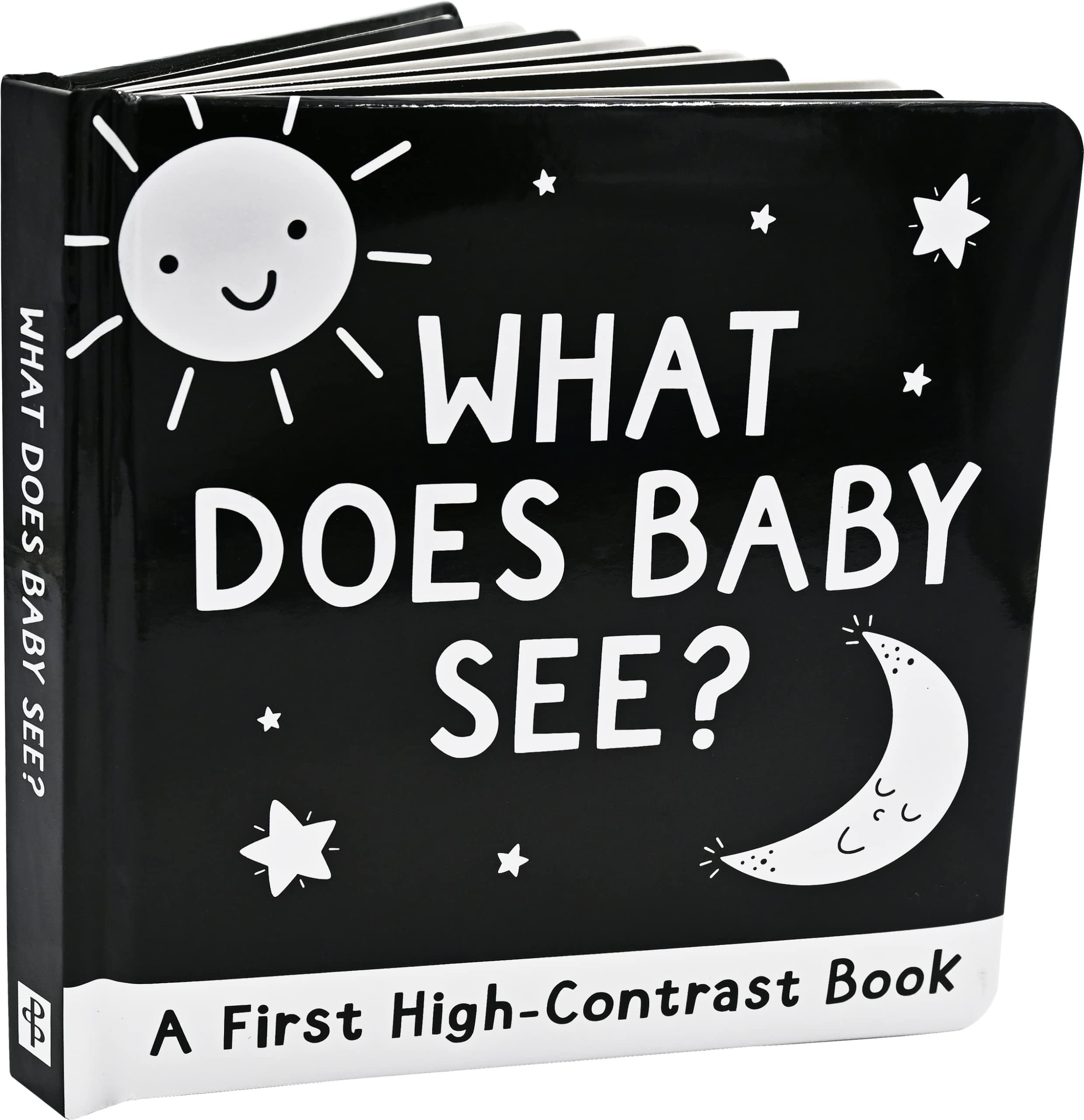 What Does Baby See?: A First High-Contrast Board Book by Abbott, Simon