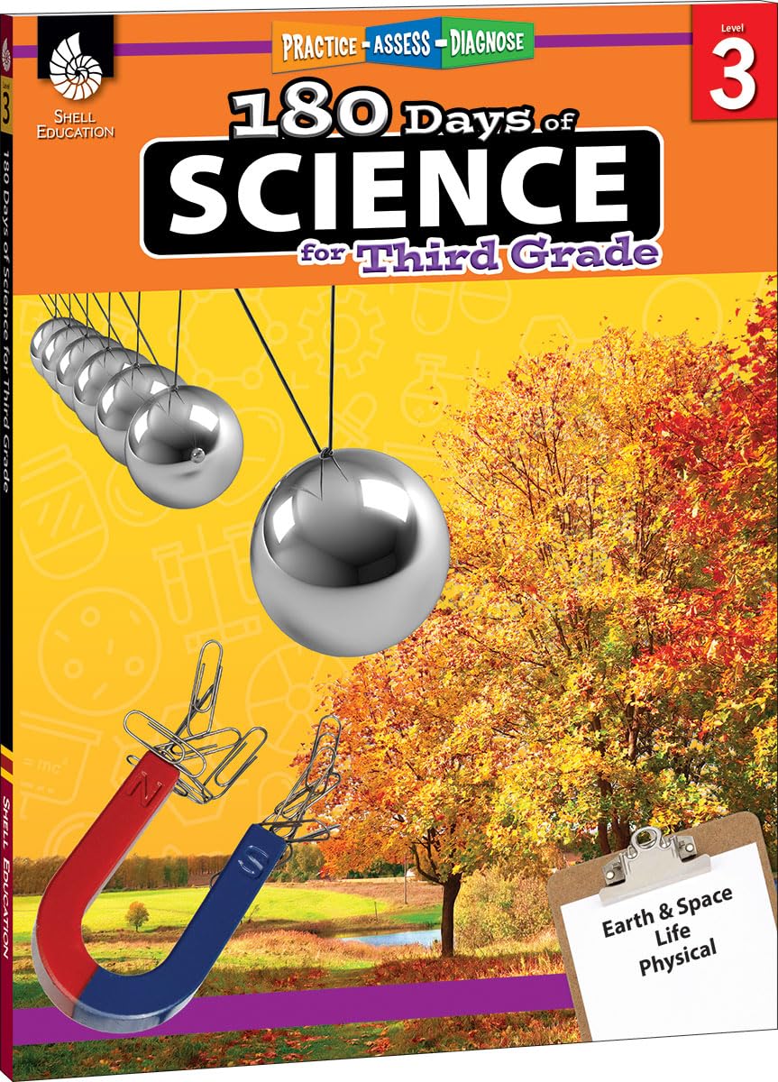 180 Days of Science for Third Grade: Practice, Assess, Diagnose by Iwinski, Melissa