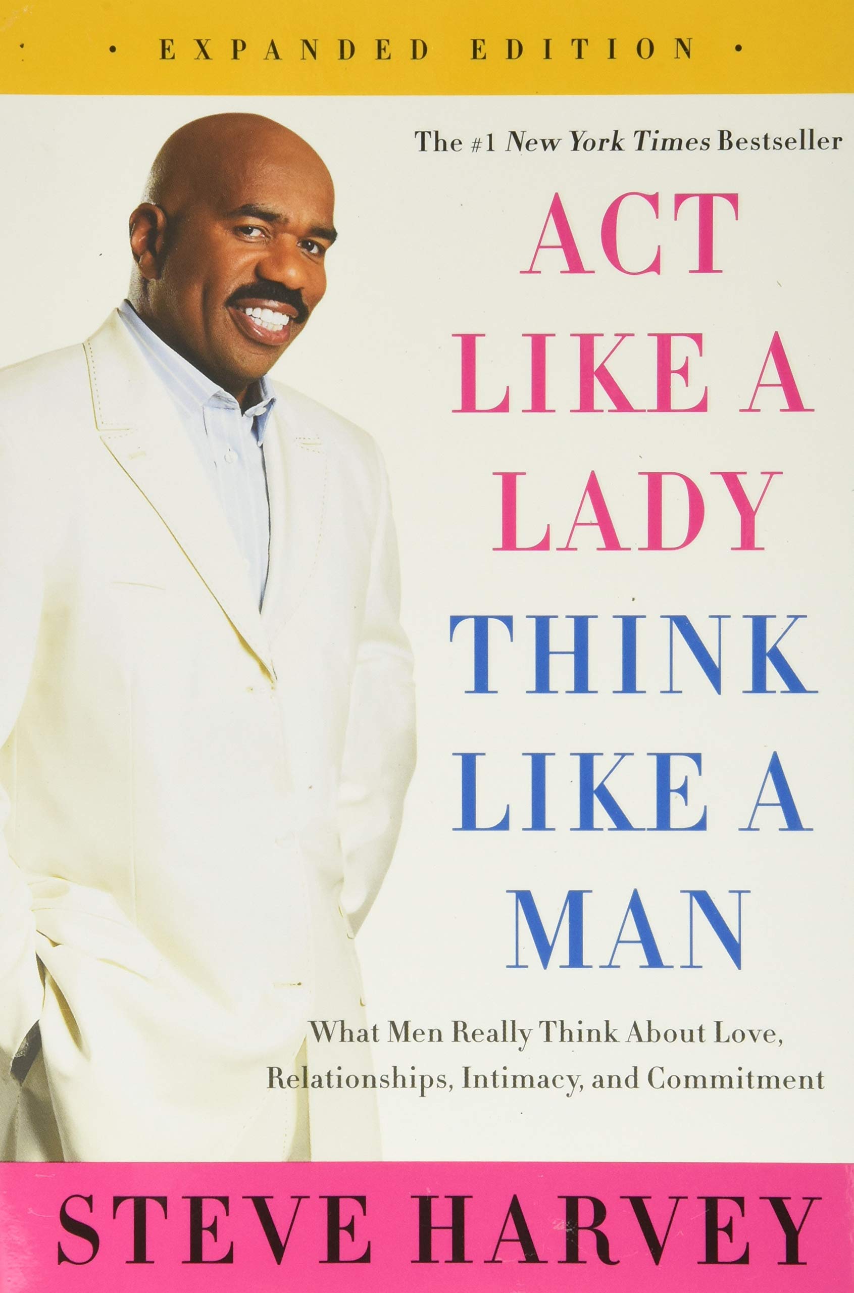 Act Like a Lady, Think Like a Man: What Men Really Think about Love, Relationships, Intimacy, and Commitment by Harvey, Steve