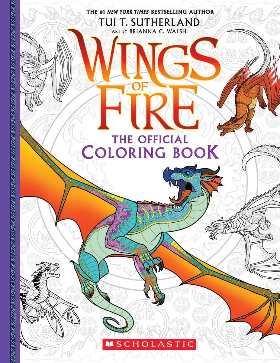 Official Wings of Fire Coloring Book by Walsh, Brianna C.