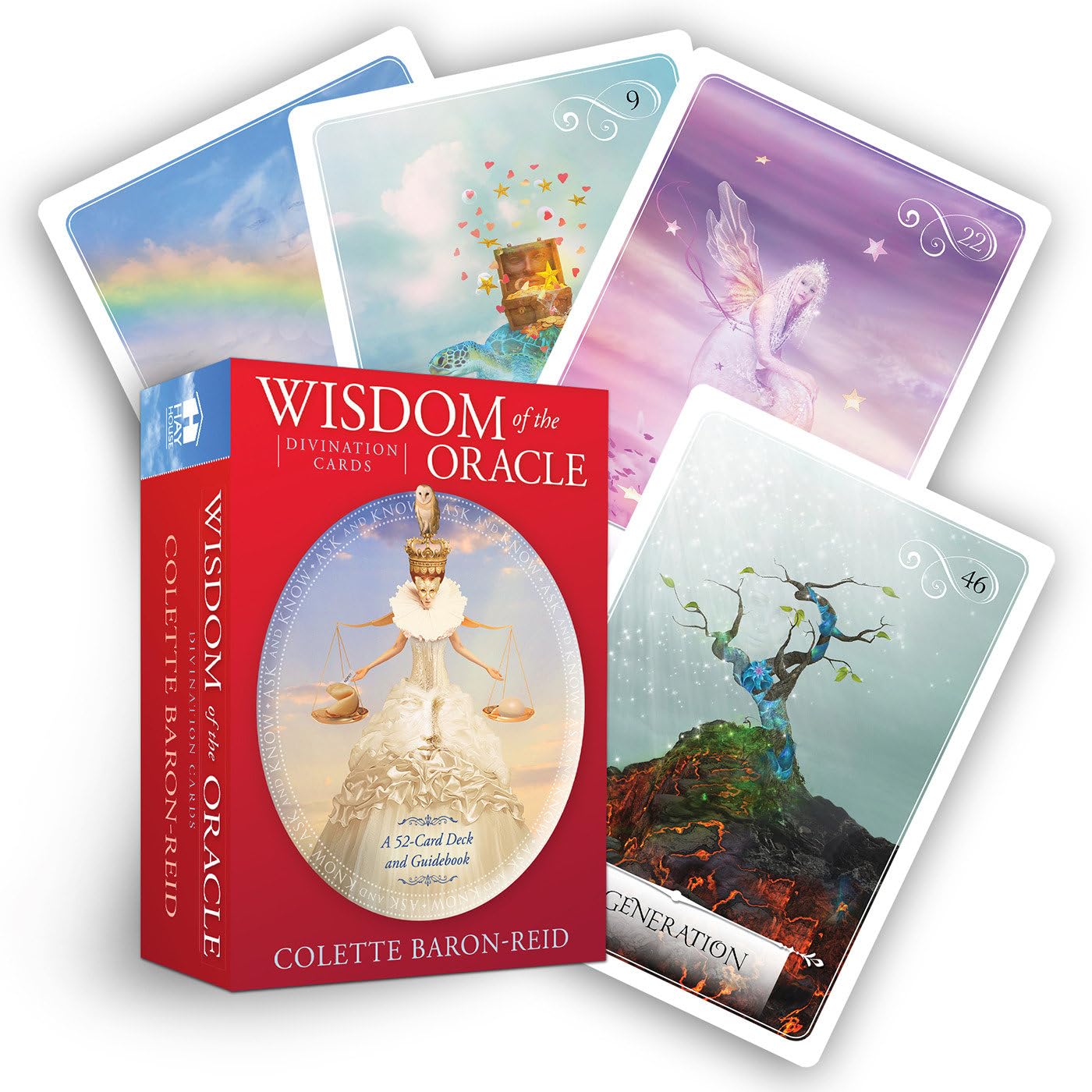 Wisdom of the Oracle Divination Cards: A 52-Card Oracle Deck for Love, Happiness, Spiritual Growth, and Living Your Pur Pose by Baron-Reid, Colette