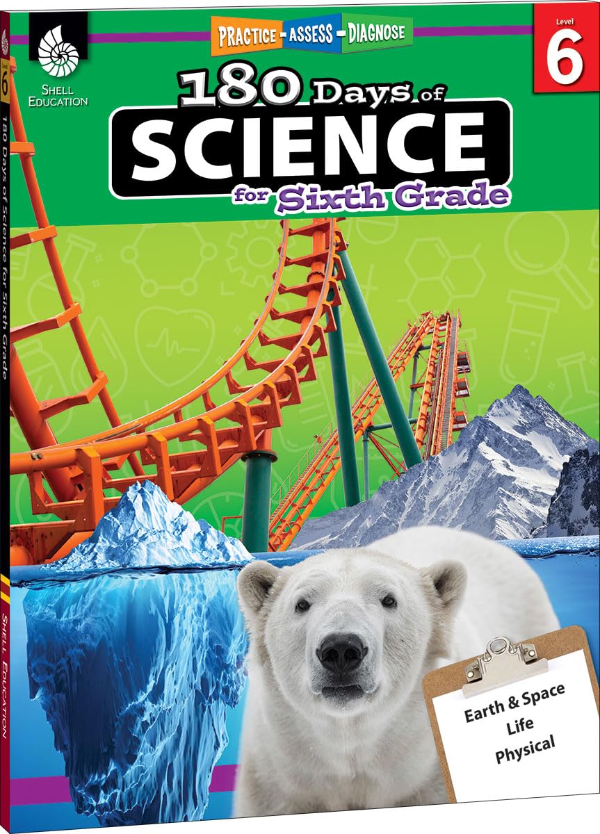 180 Days of Science for Sixth Grade: Practice, Assess, Diagnose by Bayne, Bebra