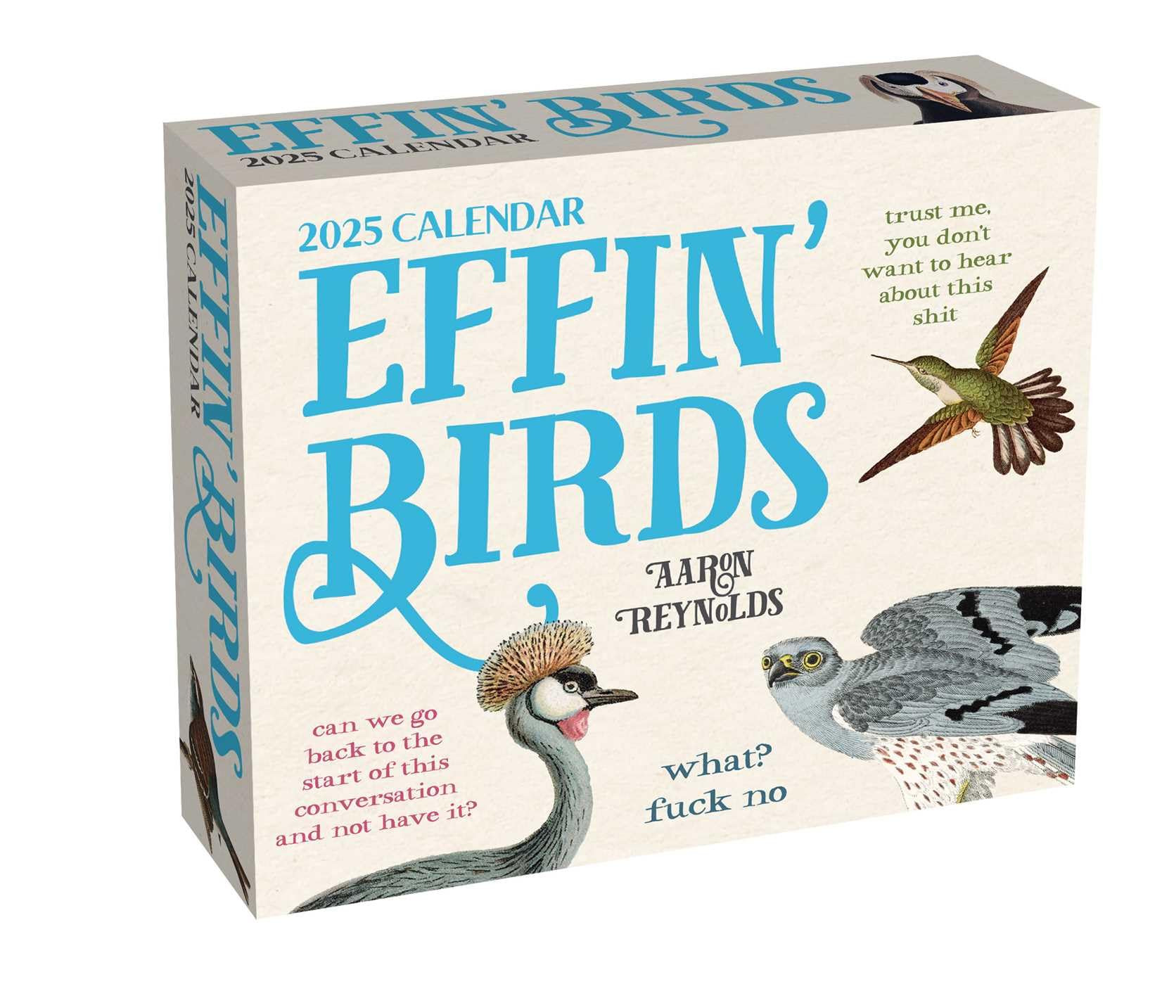 Effin' Birds 2025 Day-To-Day Calendar -- Aaron Reynolds