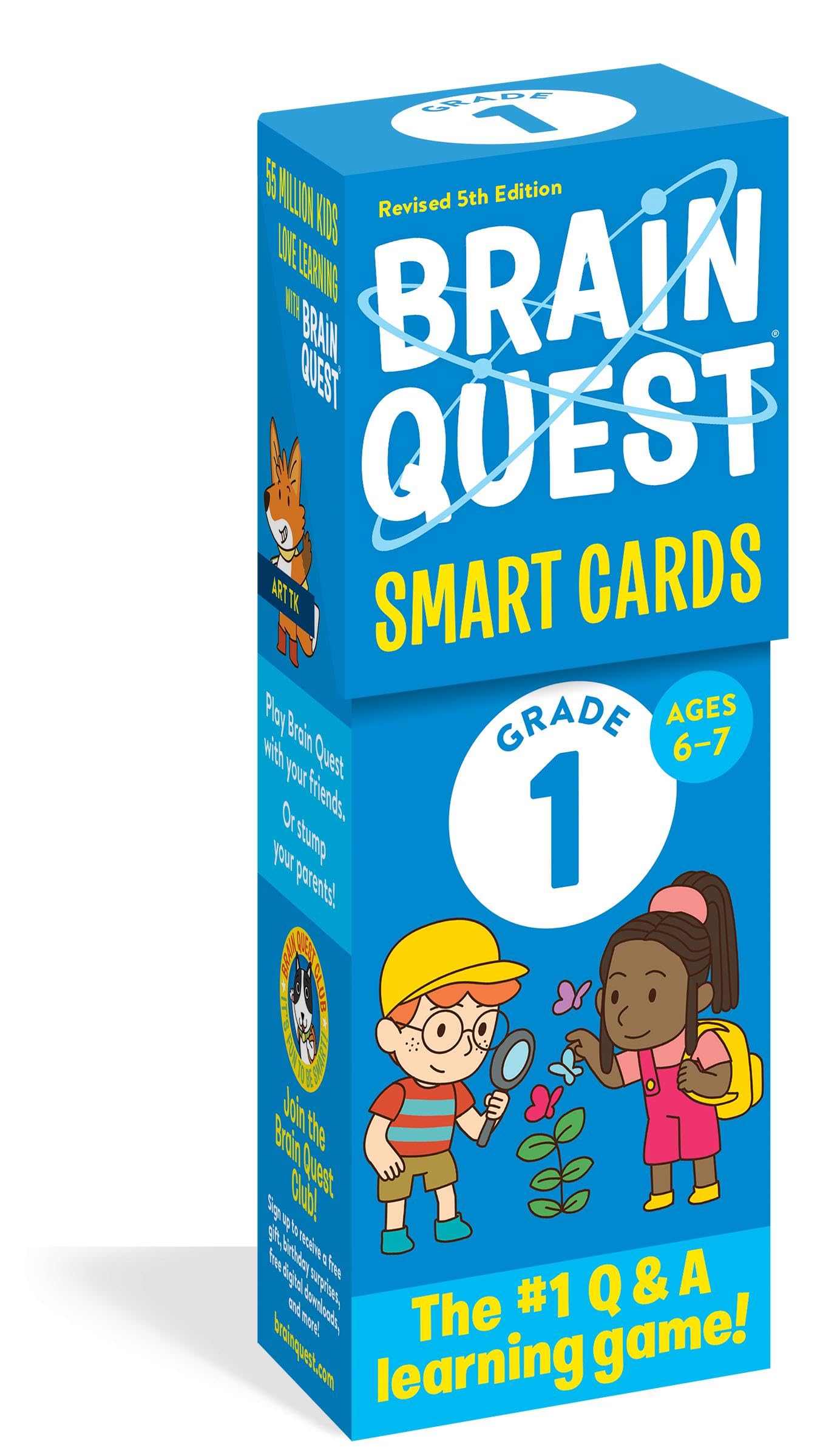 Brain Quest 1st Grade Smart Cards Revised 5th Edition by Workman Publishing