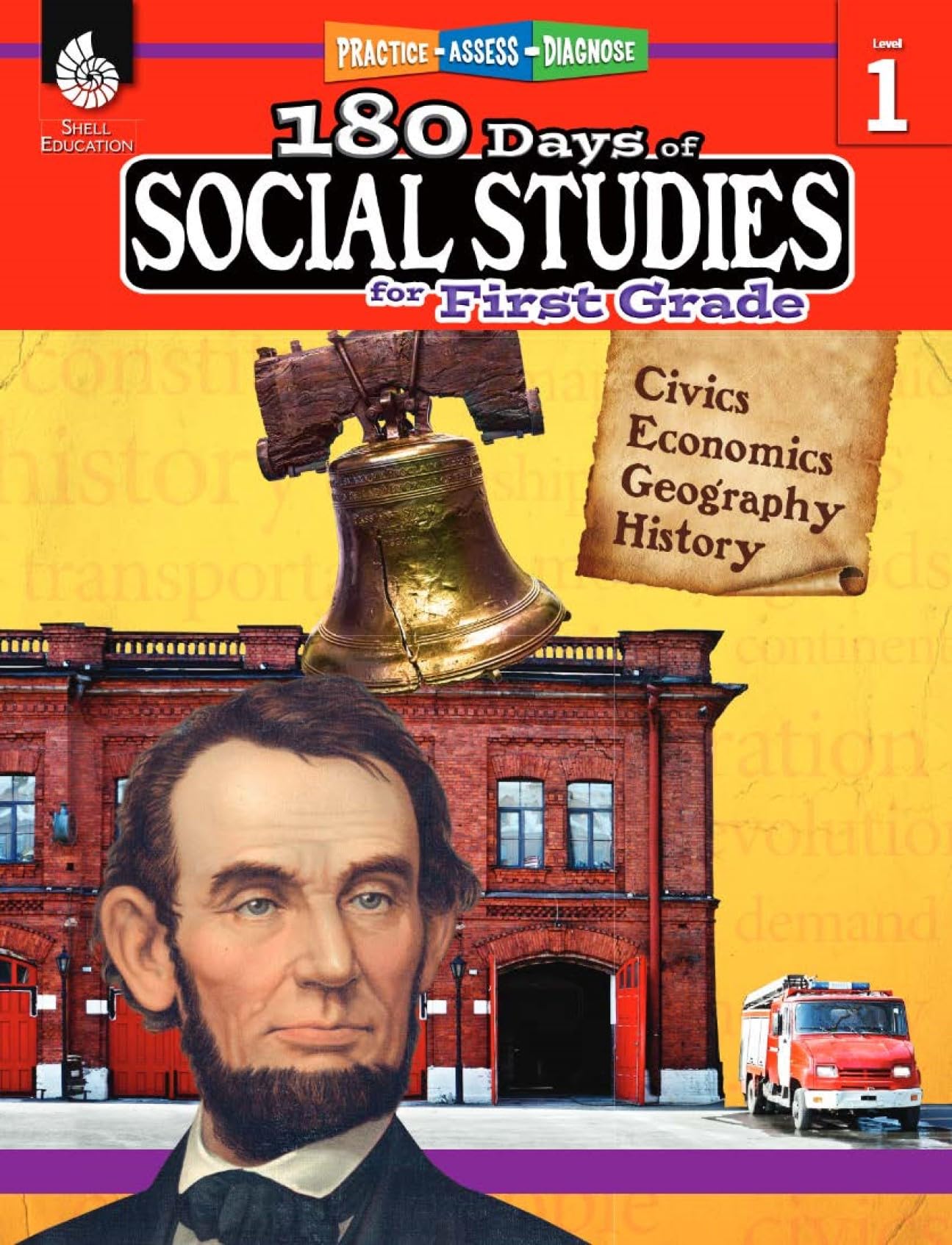 180 Days of Social Studies for First Grade: Practice, Assess, Diagnose by Flynn, Kathy