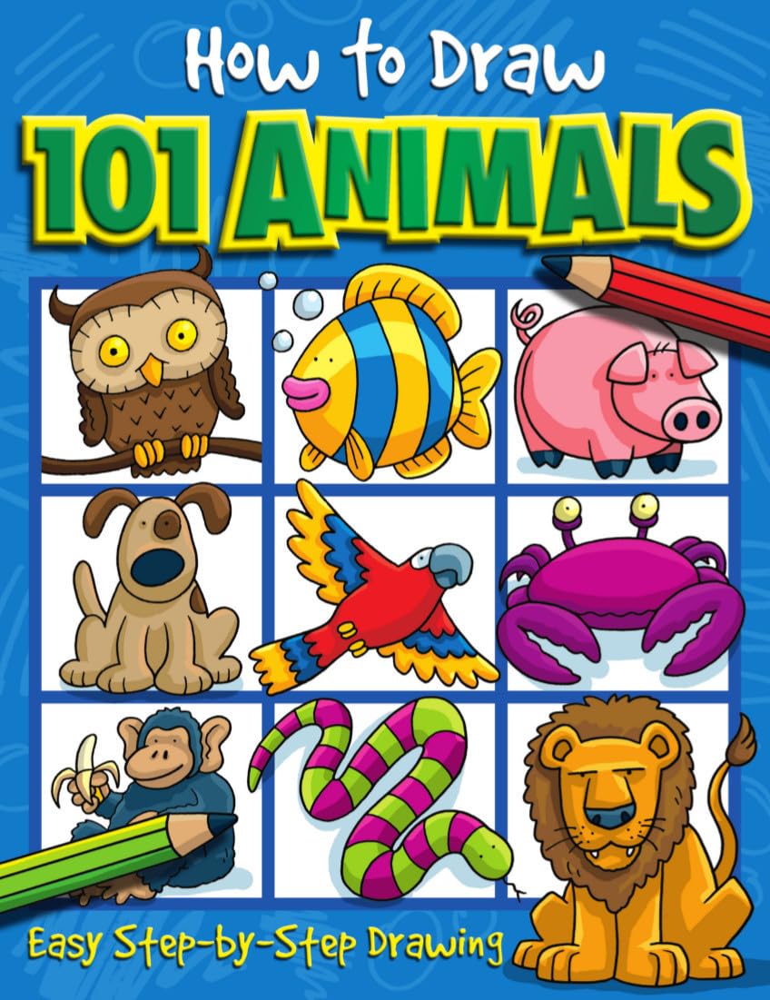 How to Draw 101 Animals: Volume 1 by Green, Dan