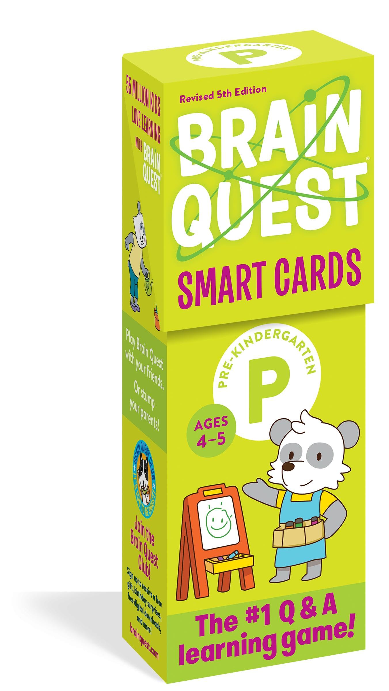 Brain Quest Pre-Kindergarten Smart Cards Revised 5th Edition by Workman Publishing