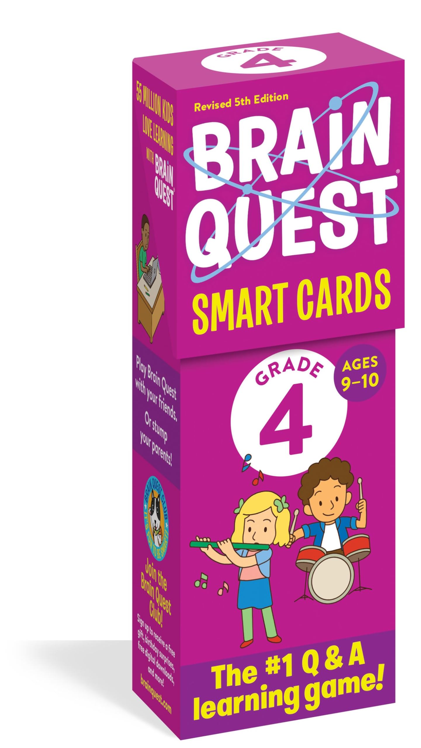 Brain Quest 4th Grade Smart Cards Revised 5th Edition by Workman Publishing