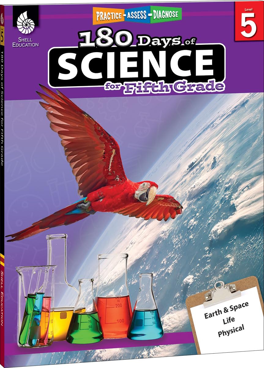 180 Days of Science for Fifth Grade: Practice, Assess, Diagnose by Homayoun, Lauren