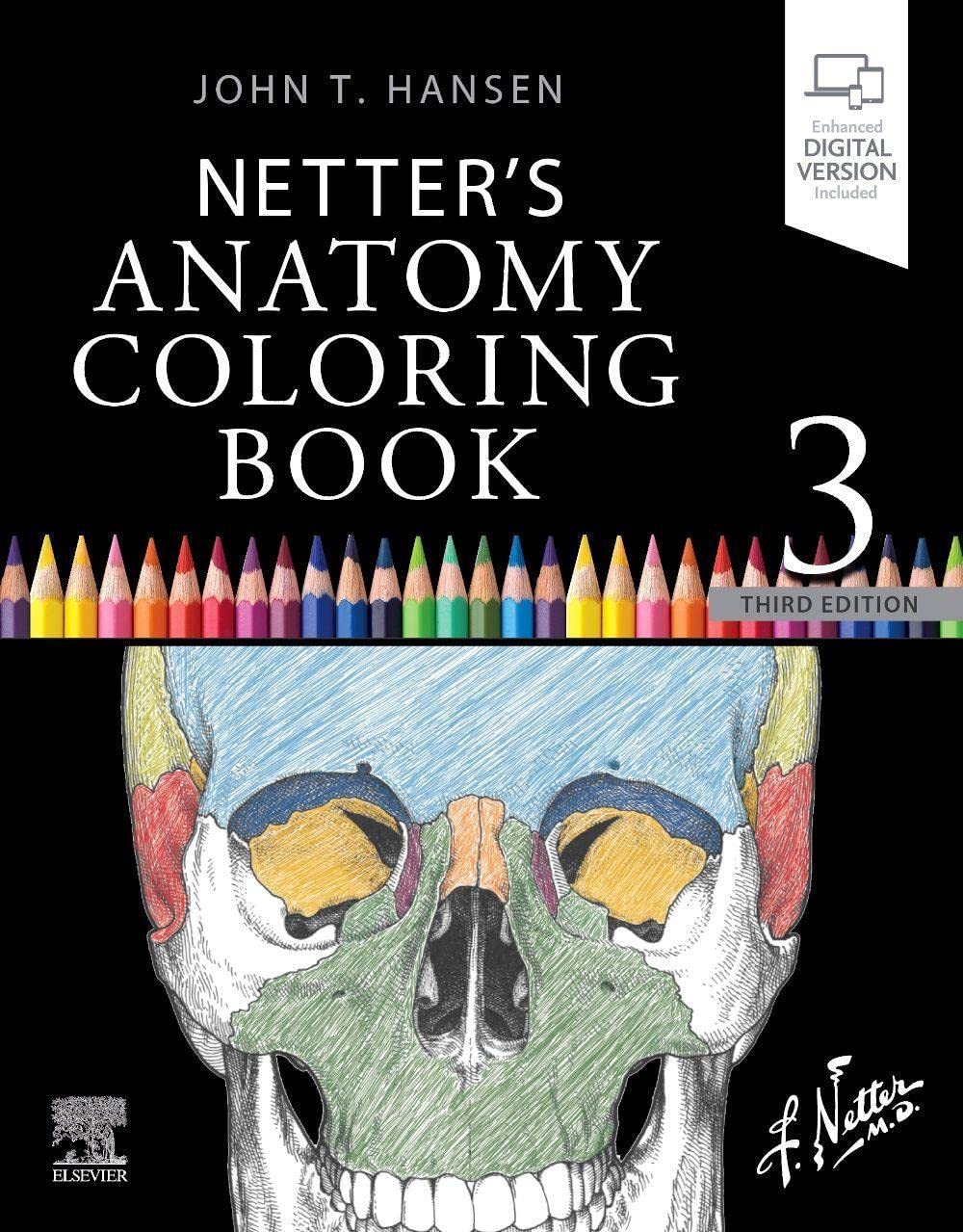 Netter's Anatomy Coloring Book by Hansen, John T.