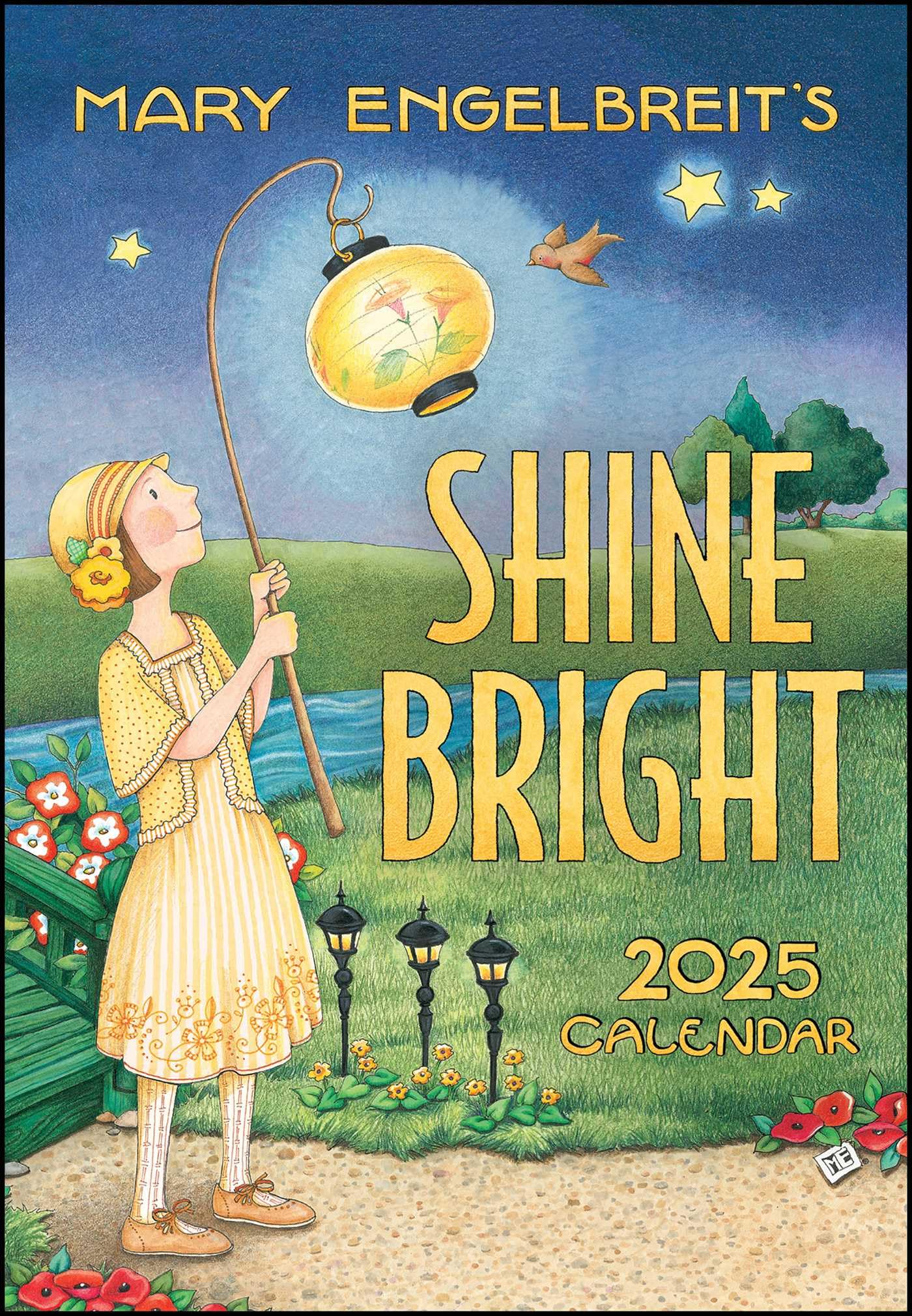 Mary Engelbreit's Shine Bright 12-Month 2025 Monthly Pocket Planner Calendar -- Mary Engelbreit