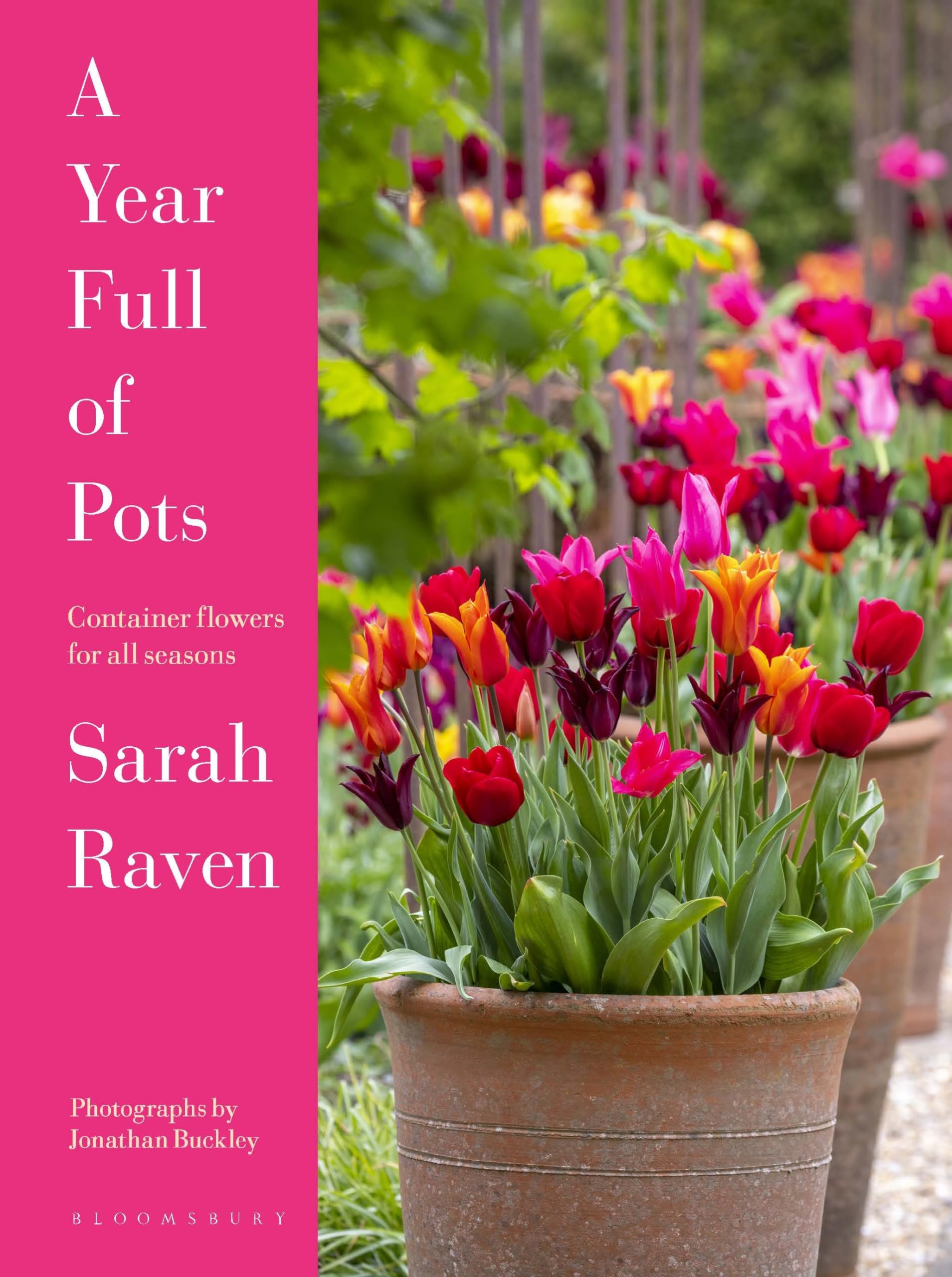 A Year Full of Pots: Container Flowers for All Seasons by Raven, Sarah