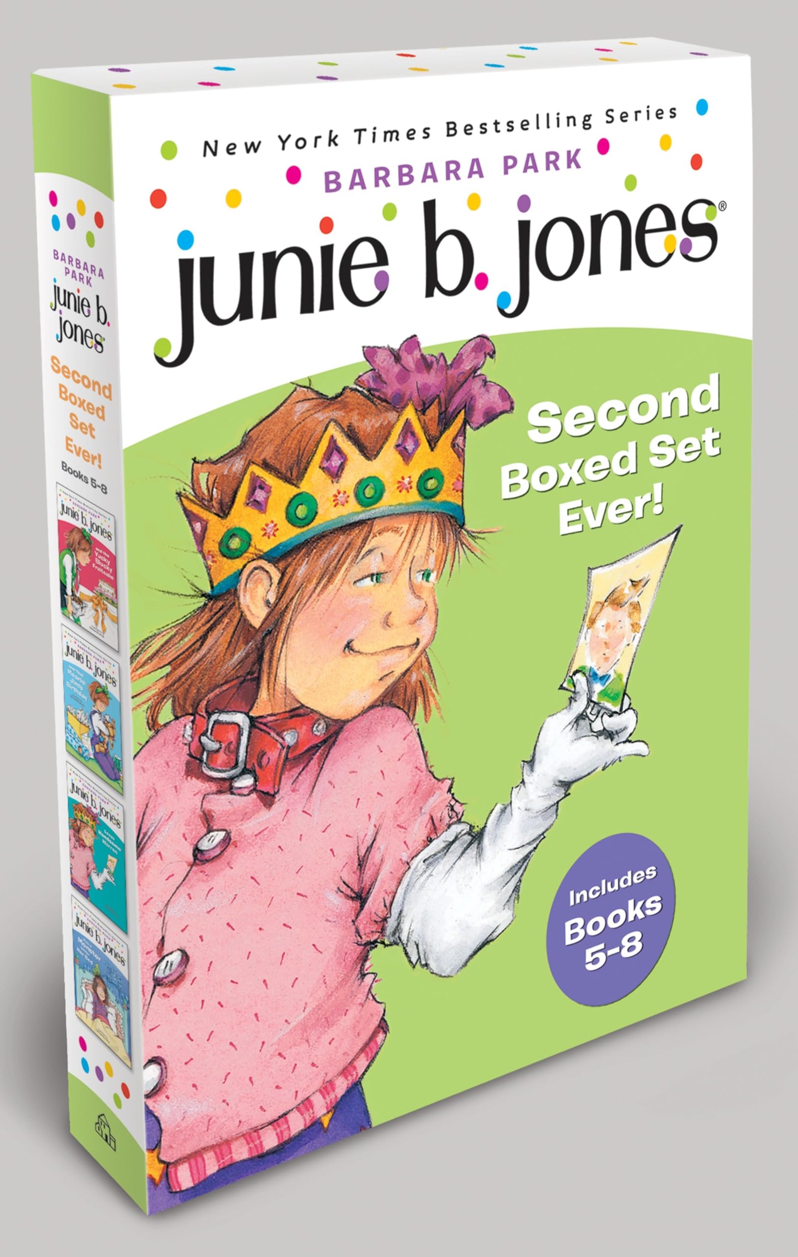 Junie B. Jones Second Boxed Set Ever!: Books 5-8 by Park, Barbara