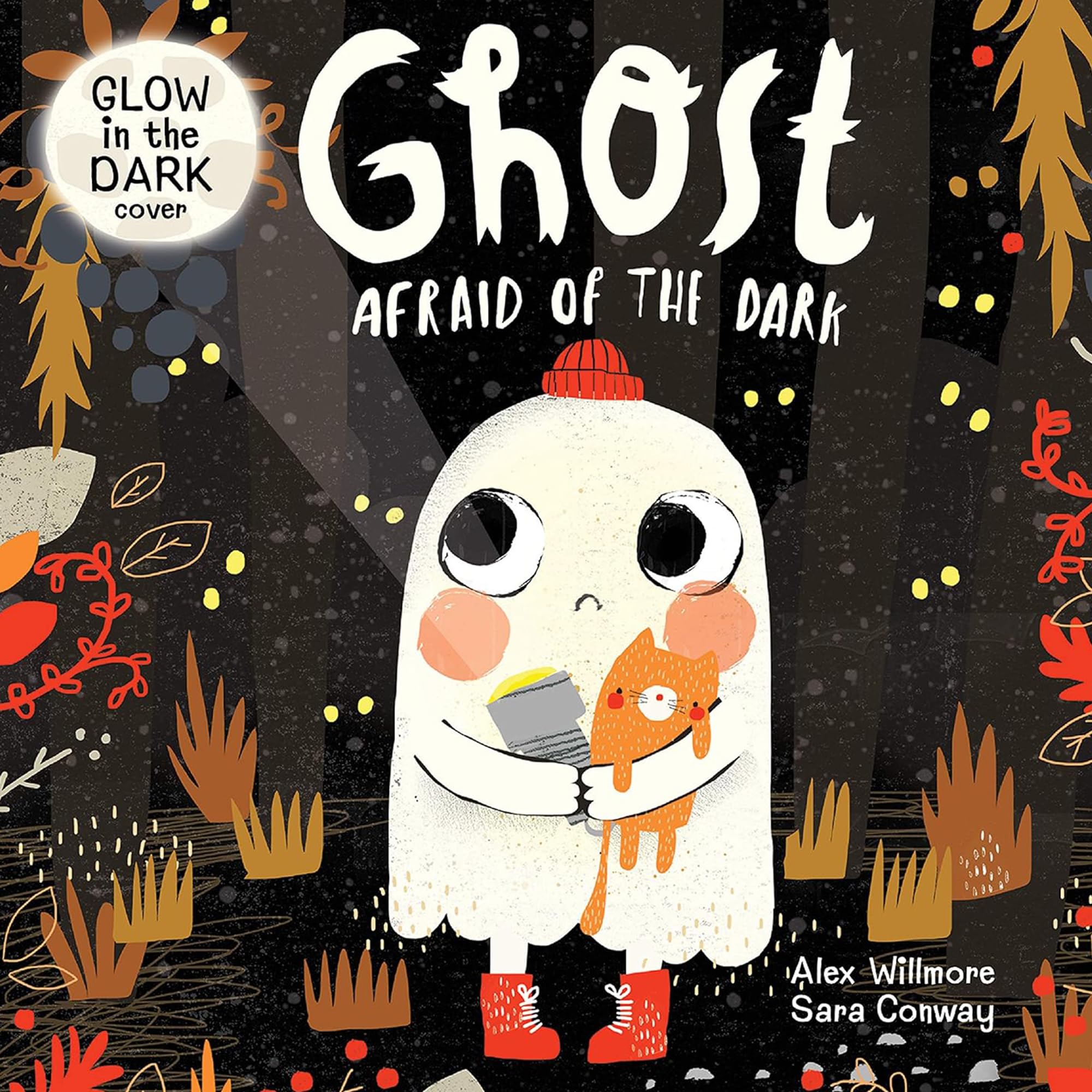 Ghost Afraid of the Dark Board Book by Kidsbooks